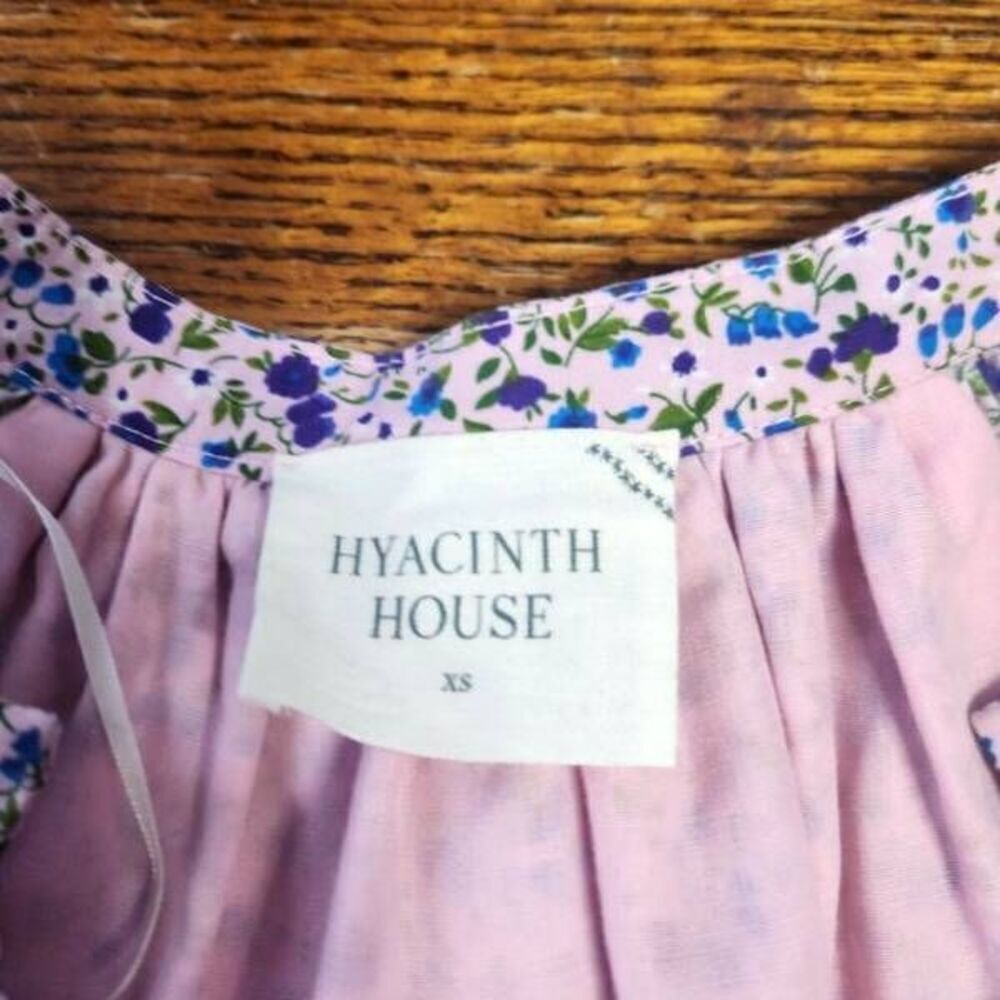 Tuckernuck Hyacinth House Purple Floral Matilda Dress sz XS - Picture 3 of 4